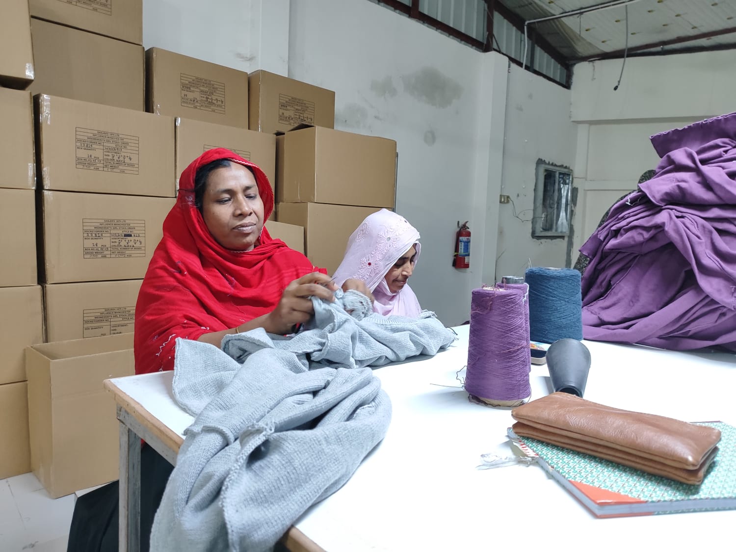 Jackets manufactured by OME Sweater OPC